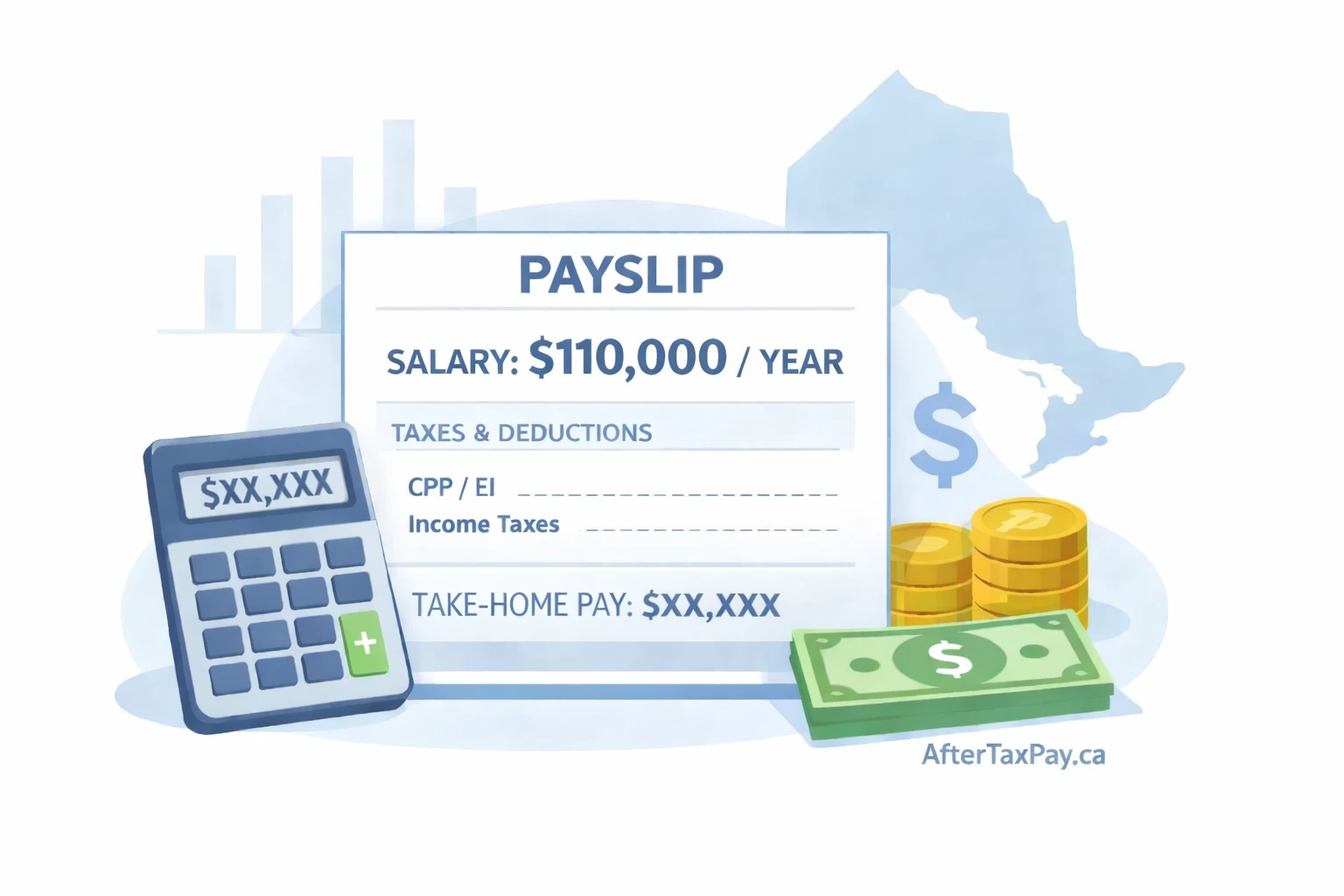 $110,000 After Tax in Ontario