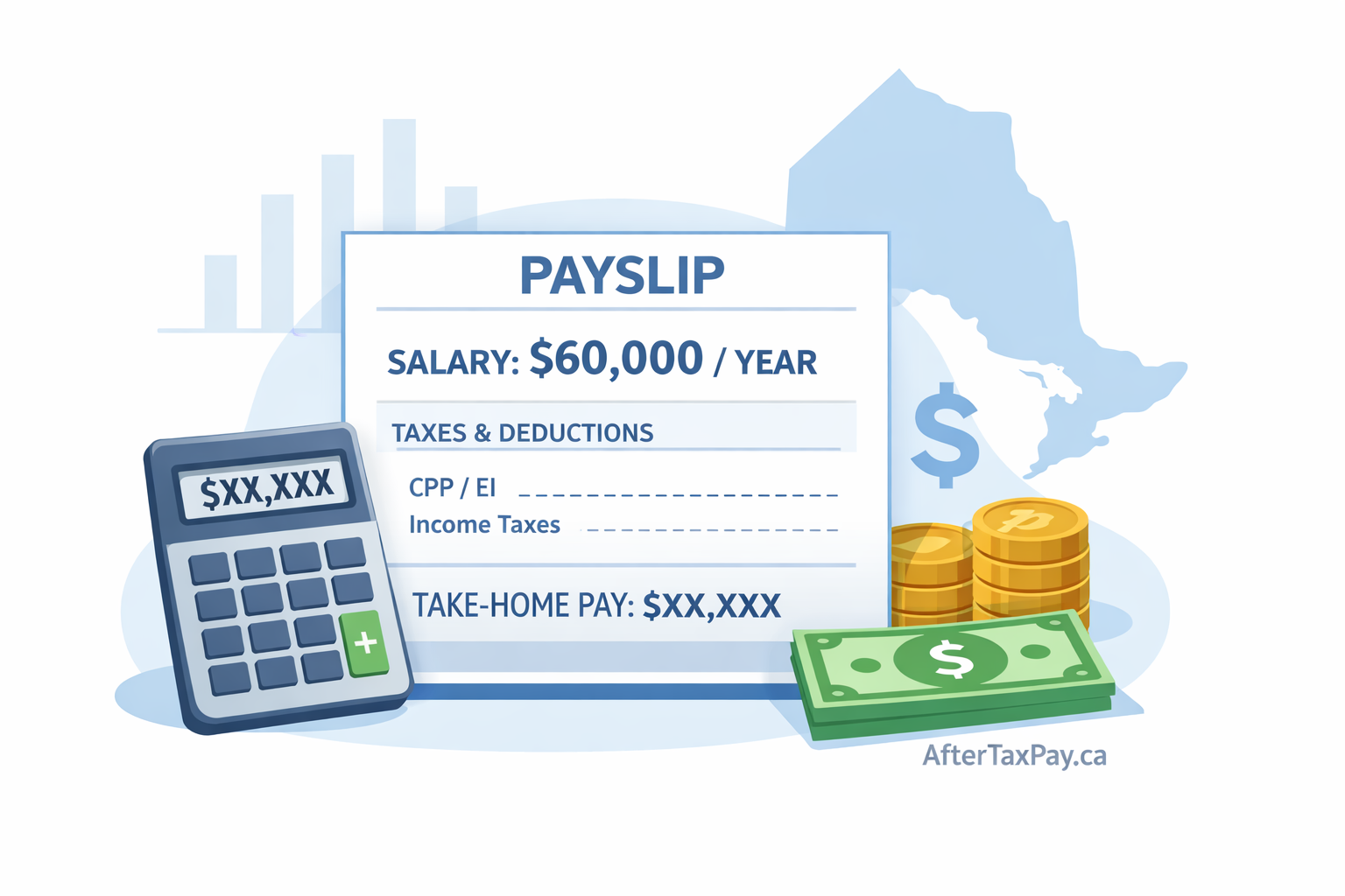$60,000 After Tax in Ontario